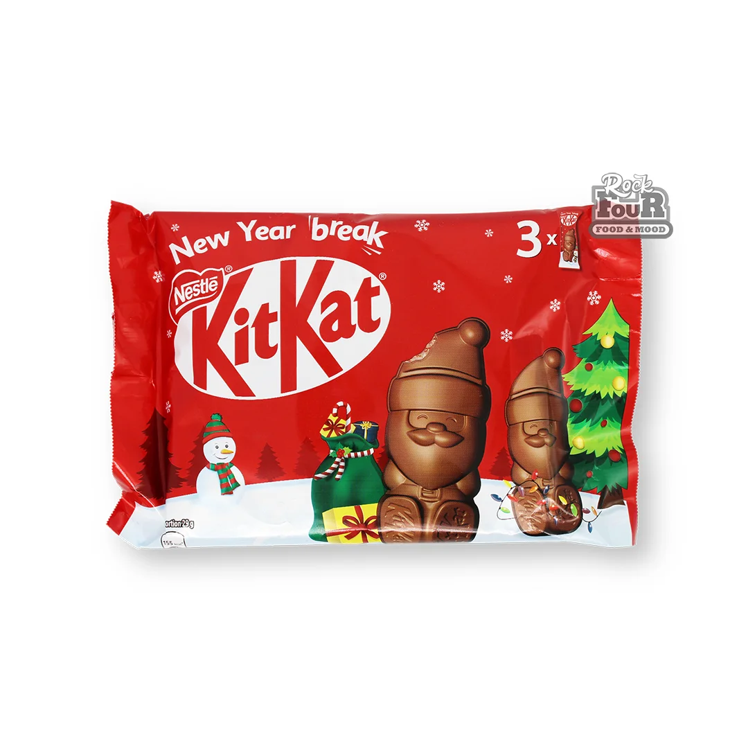 Молочный шоколад «Nestle KitKat New Year break» с хрустящей начинкой 3шт